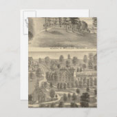 リチャーズ邸宅、ウォータータウン ナショタハハウス ポストカード (正面/裏面)