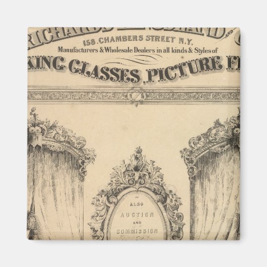 リチャーズ・キングスランドと会社 マグネット (正面)