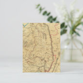 リチャードソンのウェストバージニア州地図 ポストカード (スタンド正面)