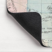 リチャードソンのテキサス州州の新地図 マウスパッド (コーナー)