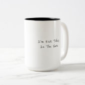 リチャードソンズコロンビアンブラウンリス名前をカスタムする ツートーンマグカップ (正面右)