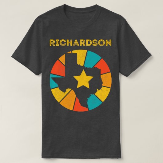 リチャードソンテキサス州ヴィンテージ動揺して土産1 Tシャツ (デザイン正面)