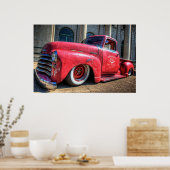 リチャードソンモーターカンパニーRat Chevy ポスター (キッチン)