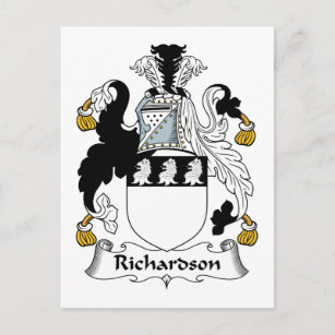 リチャードソン家紋 ポストカード