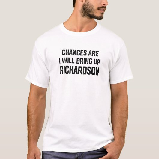 リチャードソン・テキサス州・パトリを育てる見込み Tシャツ (正面)