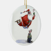リチャードトムソン著聖者のサンタのオーナメント セラミックオーナメント (右)