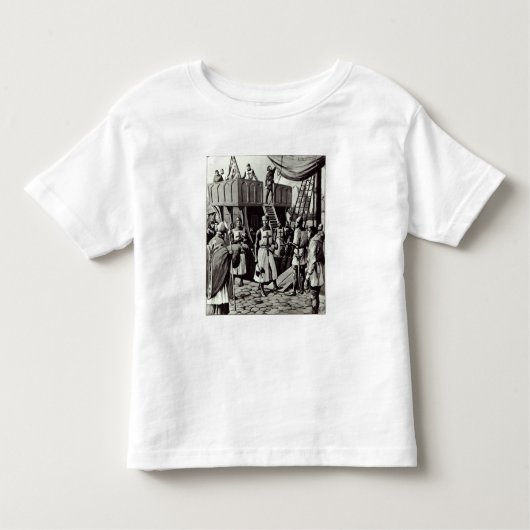 リチャード一世聖地のための帆、1939年をセット トドラーTシャツ (正面)