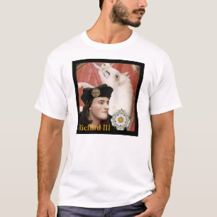 リチャード三世および彼の白い雄豚の紋章 Tシャツ