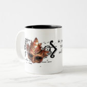 リチャード三世引用文 ツートーンマグカップ (正面左)