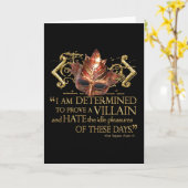 リチャード三世引用文(金ゴールド版) カード (黄色い花)