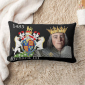 リチャード三世彼の王冠を身に着けています ランバークッション (ブランケット)