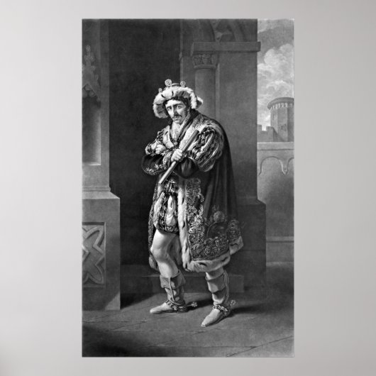 リチャード三世(1814年) ポスター (正面)