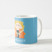 リチャード二世・イングランド王 コーヒーマグカップ (正面右)
