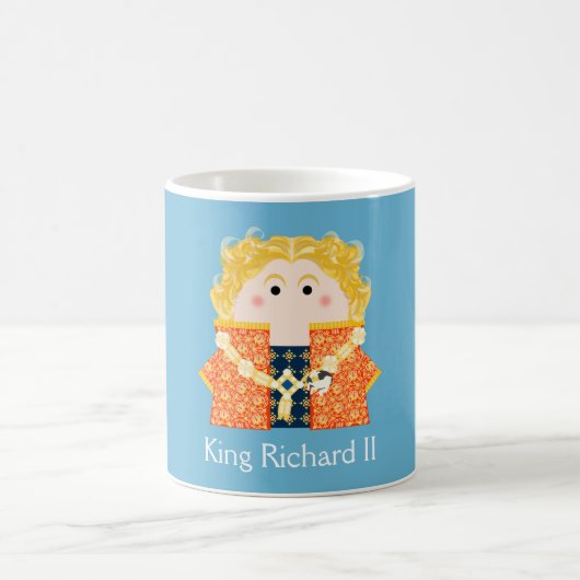 リチャード二世・イングランド王 コーヒーマグカップ (中央)