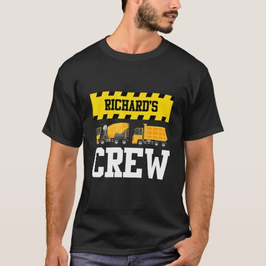 リチャード建築クカスタムルーダンプカーTr Tシャツ (正面)