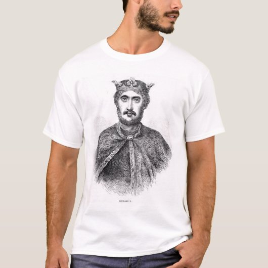 リチャード王Lionheart Tシャツ (正面)