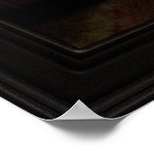 リチャード遊・コスウェーの竪琴に登場する婦人 ポスター (角)