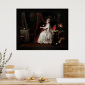 リチャード遊・コスウェーの竪琴に登場する婦人 ポスター (キッチン)