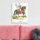 リチャード1世、イングランド王(1157-99)、1194年、' キャンバスプリント (インサイチュ (リビング))