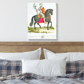 リチャード1世、イングランド王(1157-99)、1194年、' キャンバスプリント (インサイチュ (寝室))