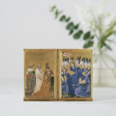 リチャード2世、ヴァージンと子どもに贈られる ポストカード (スタンド正面)