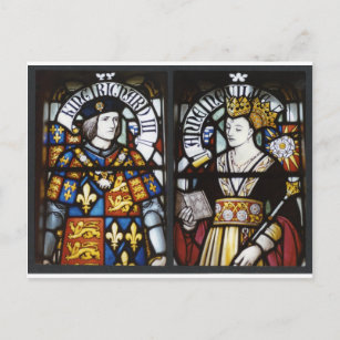 リチャード3世とアンヌ女王（イギリス） ポストカード