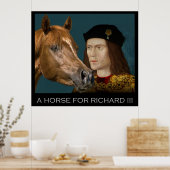 リチャード3世の馬 ポスター (キッチン)