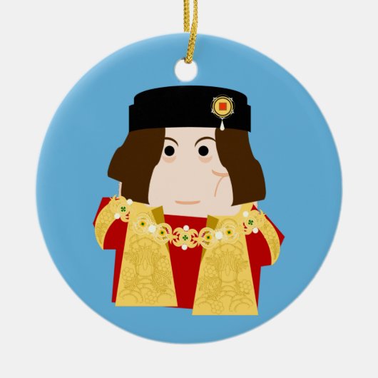 リチャード3世 セラミックオーナメント (正面)