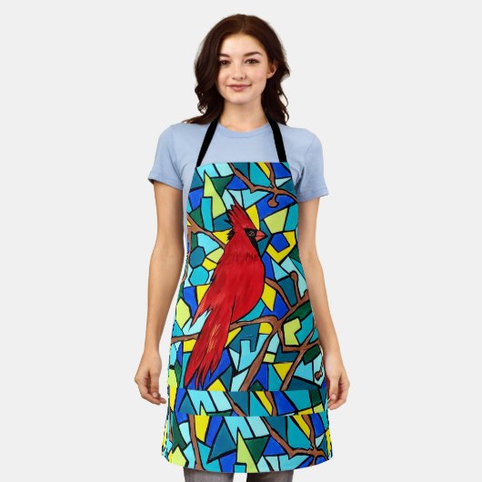 リチャード エプロン (着用した状態)