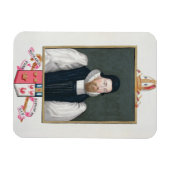 リチャード・コックスポートレート(1500-81)エリー司教 マグネット (横)