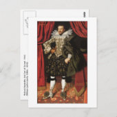 リチャード・サックヴィルbyウィリアム・ラーキン ポストカード (正面/裏面)