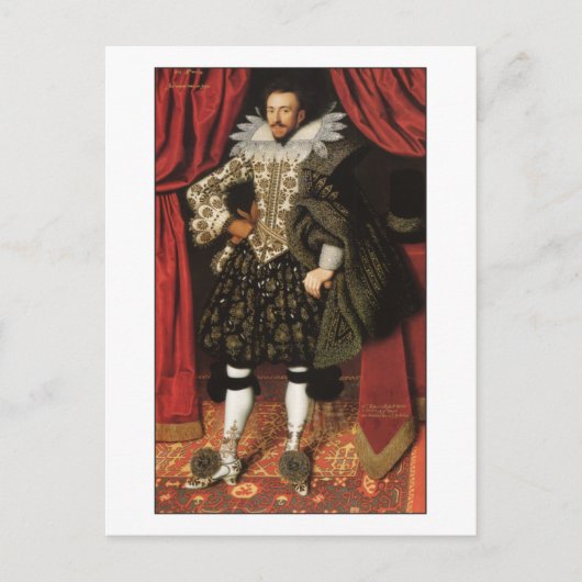 リチャード・サックヴィルbyウィリアム・ラーキン ポストカード (正面)