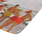 リチャード・サーゲント作のビッグポール・リトルフィッシュ カッティングボード (角)