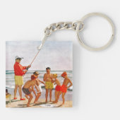 リチャード・サーゲント作のビッグポール・リトルフィッシュ キーホルダー (裏面)