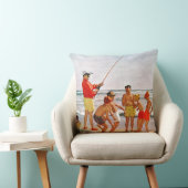 リチャード・サーゲント作のビッグポール・リトルフィッシュ クッション (椅子)