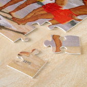 リチャード・サーゲント作のビッグポール・リトルフィッシュ ジグソーパズル (側面)