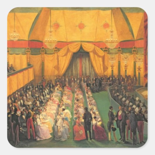 「リチャード・ザ・ライオハート」の制作 スクエアシール (正面)