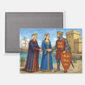 リチャード・ザ・ライオンハートはベレンガリアに出会う マグネット (正面/裏面)