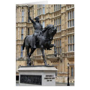 リチャード・ザ・ライオンハート像 – 議会 – ロンドン