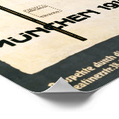 リチャード・シュトラウス・ウォッシュ・ドイツ語とルートヴィヒ・ホルヴァイン ポスター (角)