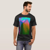 リチャード・セラ彫刻 ビンテージ レトロ Tシャツ (正面フル)