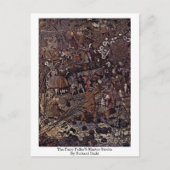 リチャード・ダッドの『妖精の木樵の傑作』 ポストカード (正面)