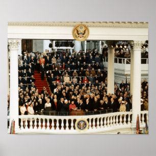 リチャード・ニクソンが宣誓 – 1969年 ポスター