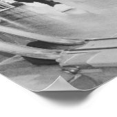 リチャード・ニクソン大統領ボーリングアットザホワイトハウス ポスター (角)