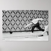 リチャード・ニクソン大統領ボーリング- 1971年 ポスター (正面)