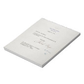 リチャード・ニクソン辞任状1974 ノートパッド (回転)