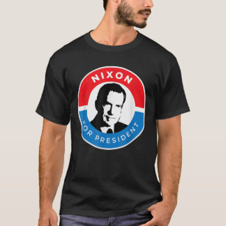 リチャード・ニクソン・シャツ大統領選挙運動共和党 Tシャツ