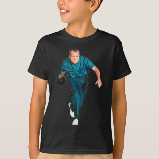 リチャード・ニクソン ボウリング Tシャツ (正面)