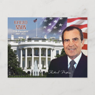 リチャード・ニクソン – 米国第37代大統領 ポストカード