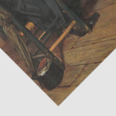 リチャード・ノリス・ブルックによる牧歌的な訪問 薄葉紙 (詳細)